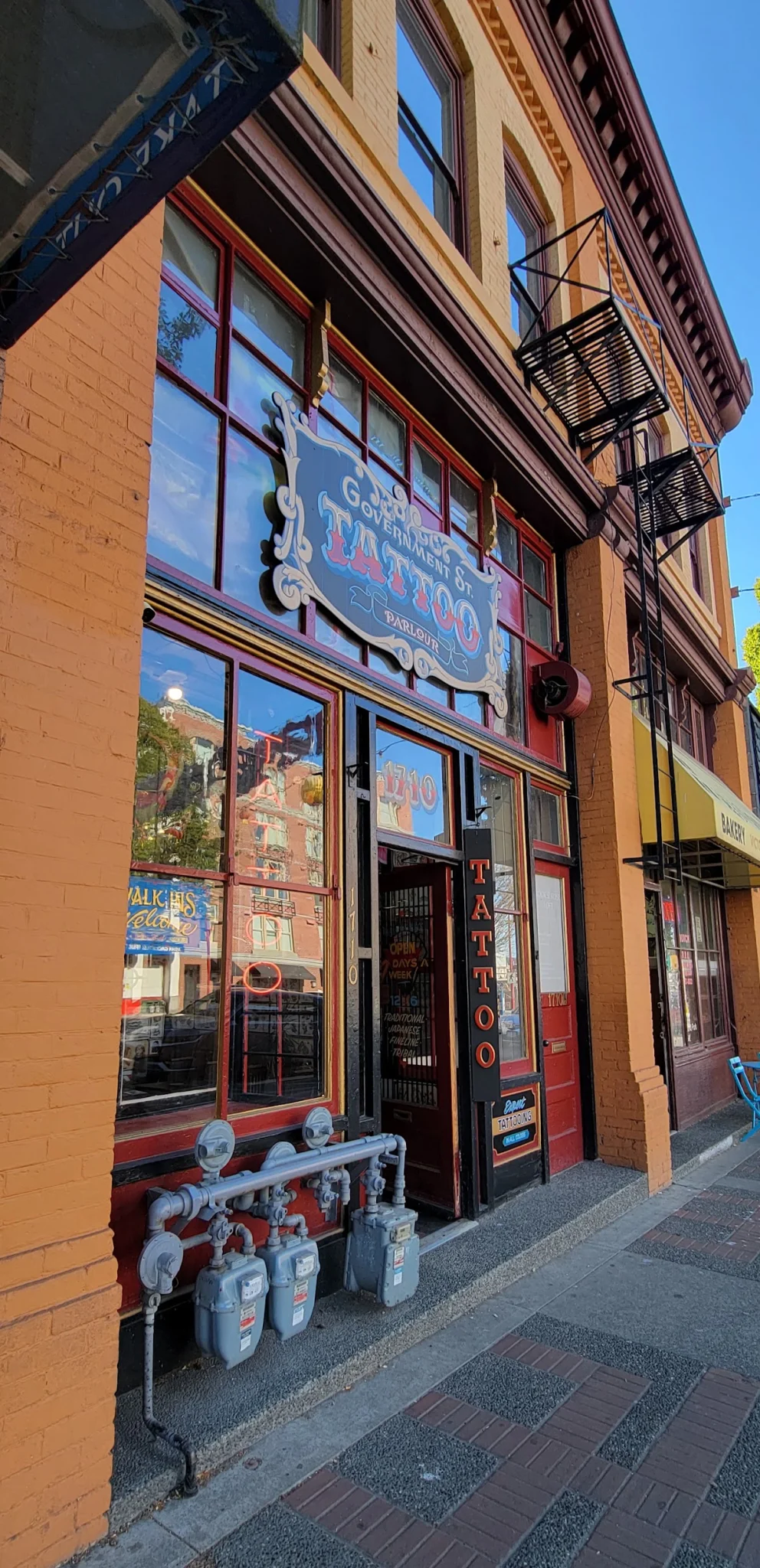 Government Street Tattoo Parlour tattoo shop in Victoria, BC