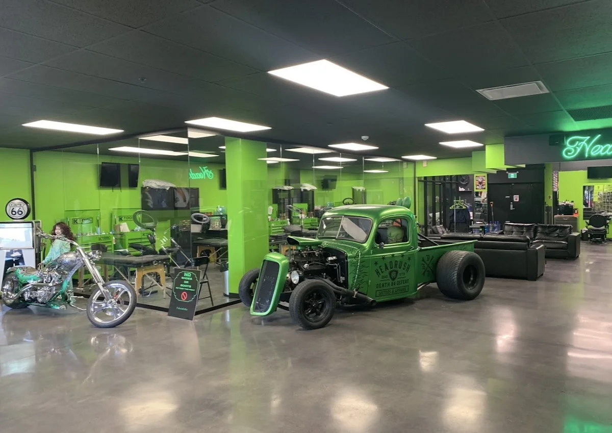 Headrush Saskatoon Tattoos, Apparel & Laser Removal tattoo shop in Saskatoon, SK