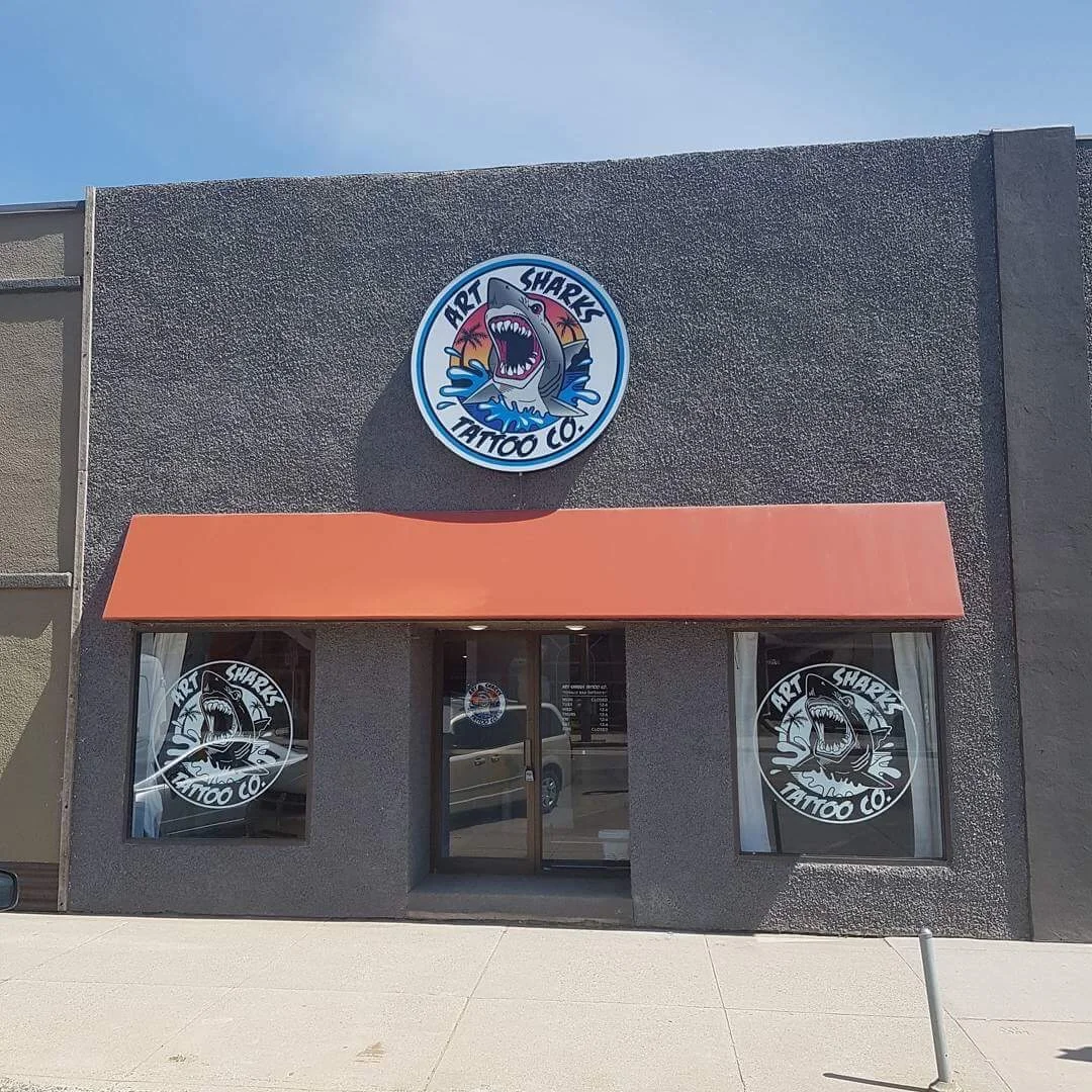 Art Sharks Tattoo Co tattoo shop in Saskatoon, SK