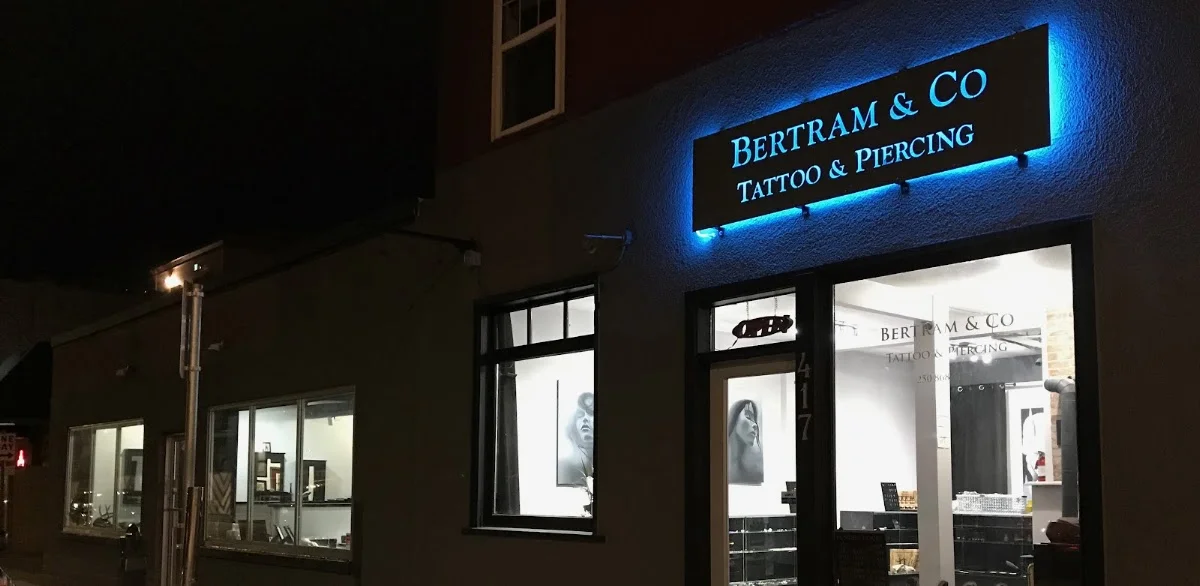 Bertram & Co Tattoo and Piercing tattoo shop in Kelowna, BC