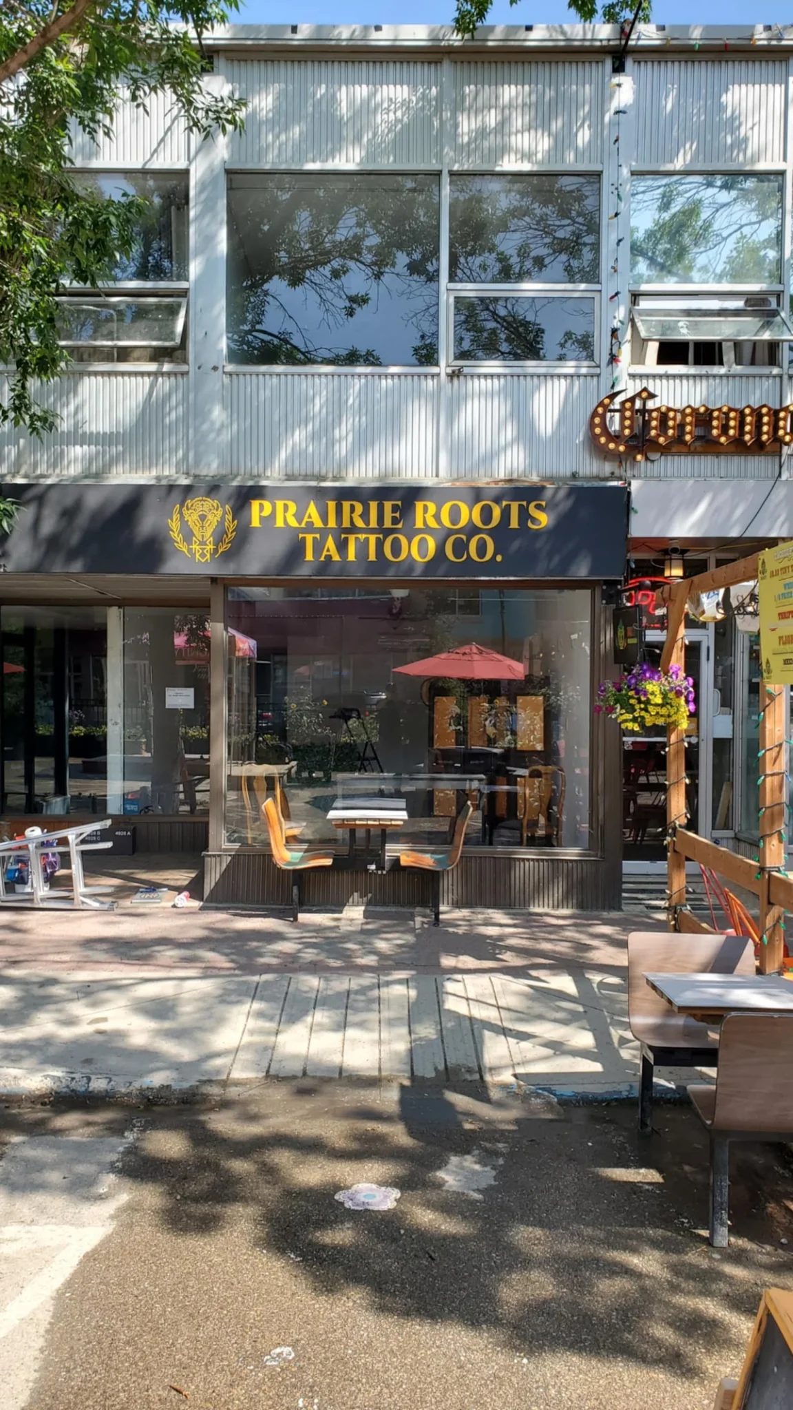 Prairie Roots Tattoo Company tattoo shop in Red Deer, AB