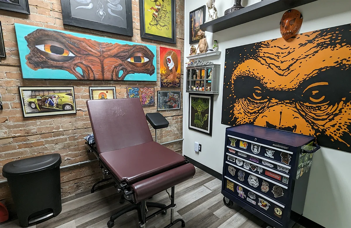 Angry Monkey Tattoo tattoo shop in Lethbridge, AB