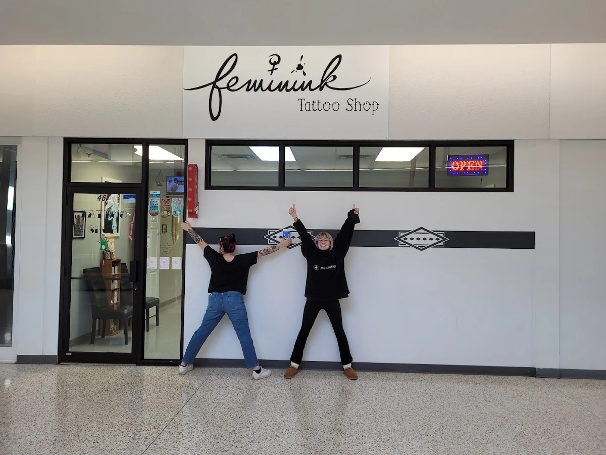 Feminink tattoo shop in Belleville, ON