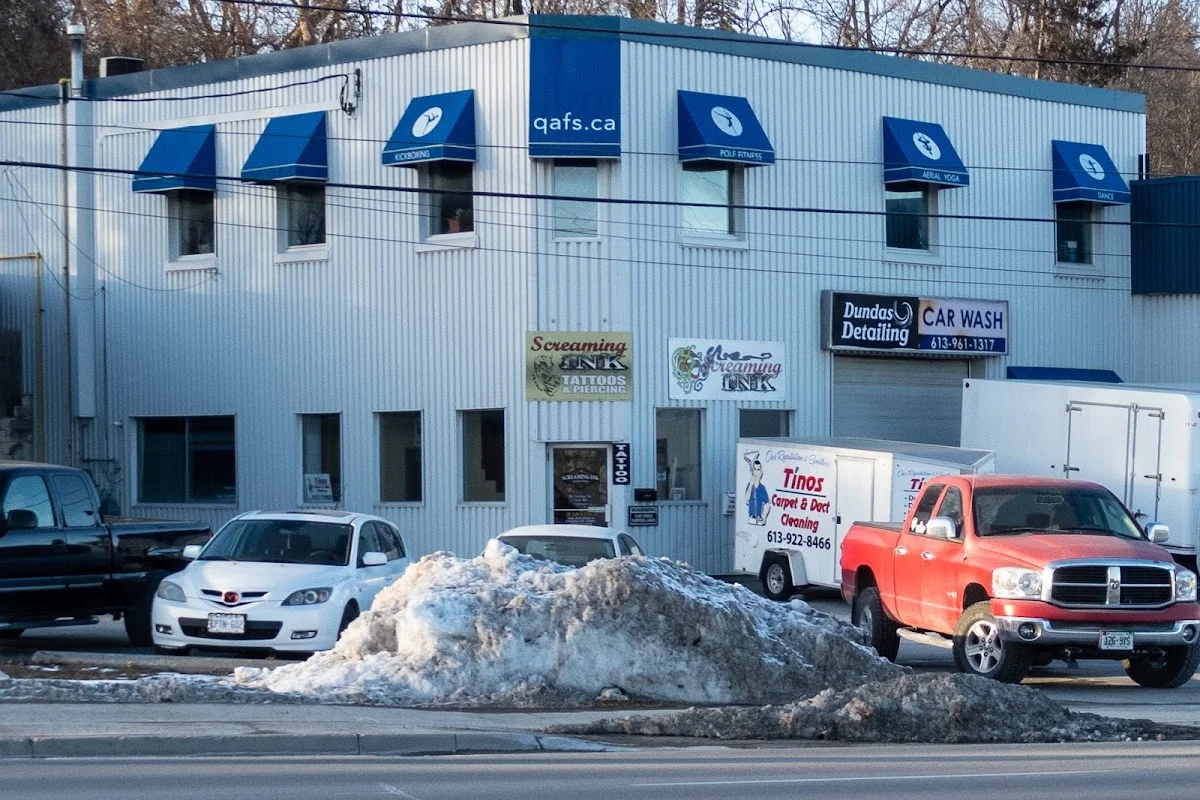 Screaming Ink tattoo shop in Belleville, ON