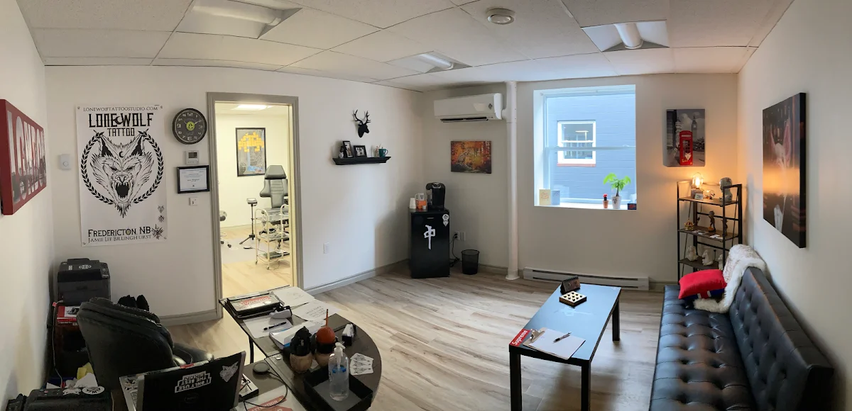 Lone Wolf Tattoo Studio tattoo shop in Fredericton, NB