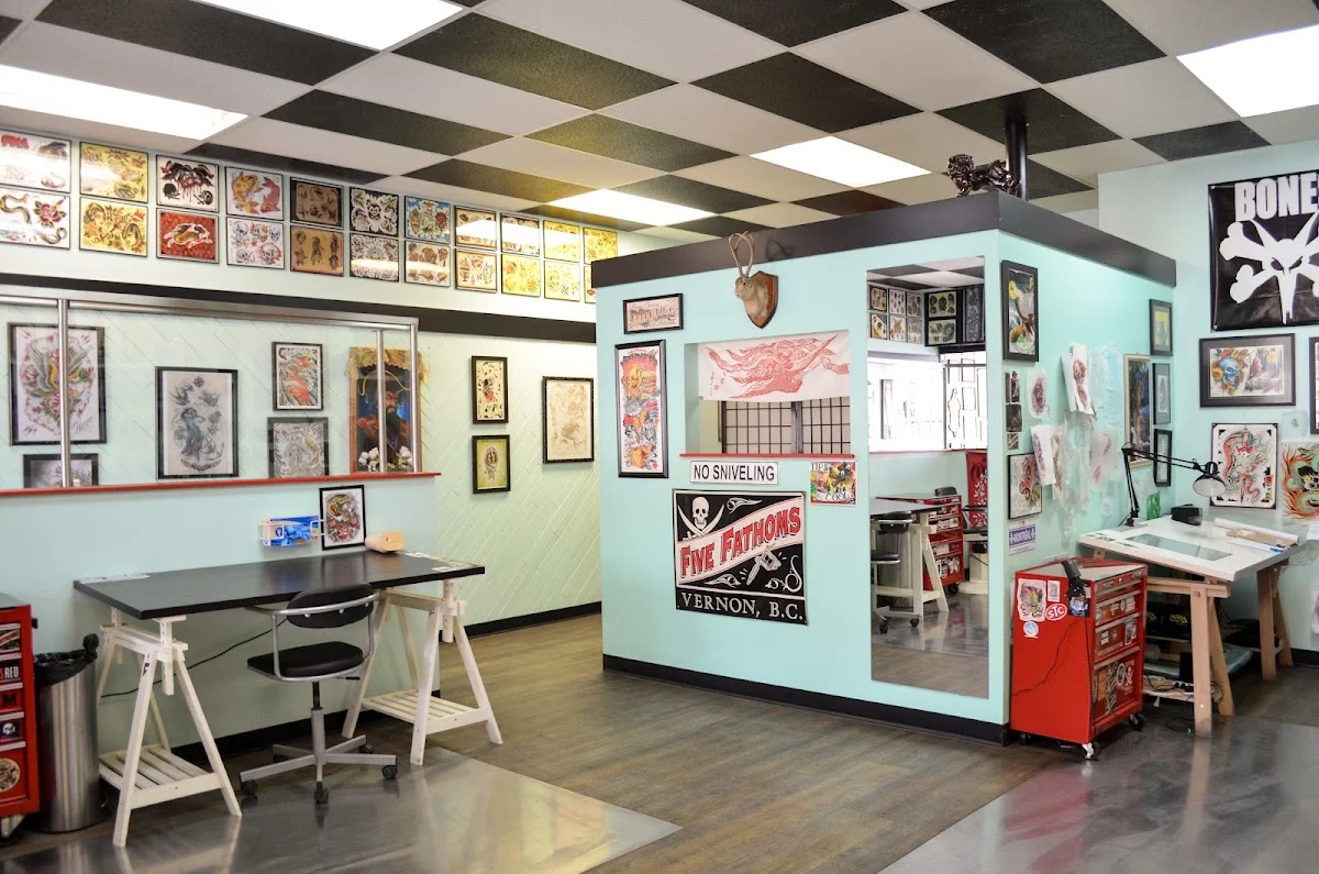 Five Fathoms Tattoo tattoo shop in Vernon