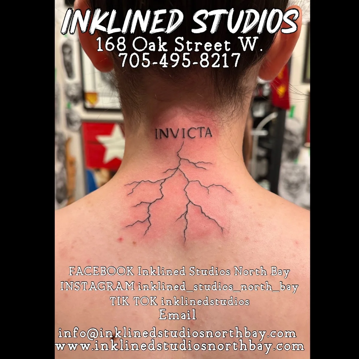 Inklined Tattoo Studios tattoo shop in North Bay, ON