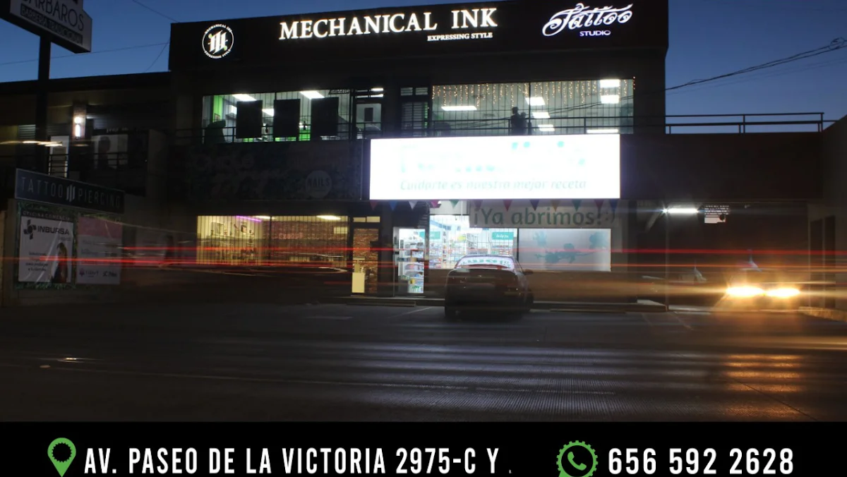 Mechanical ink Tattoo tattoo shop in Juarez, Chih.