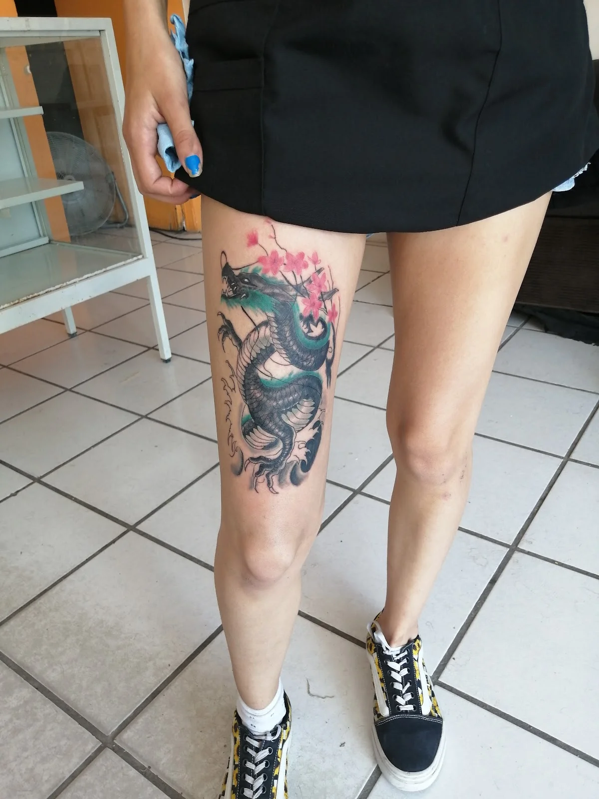 Tattoo 795 Inkheads UP tattoo shop in Juarez, Chih.