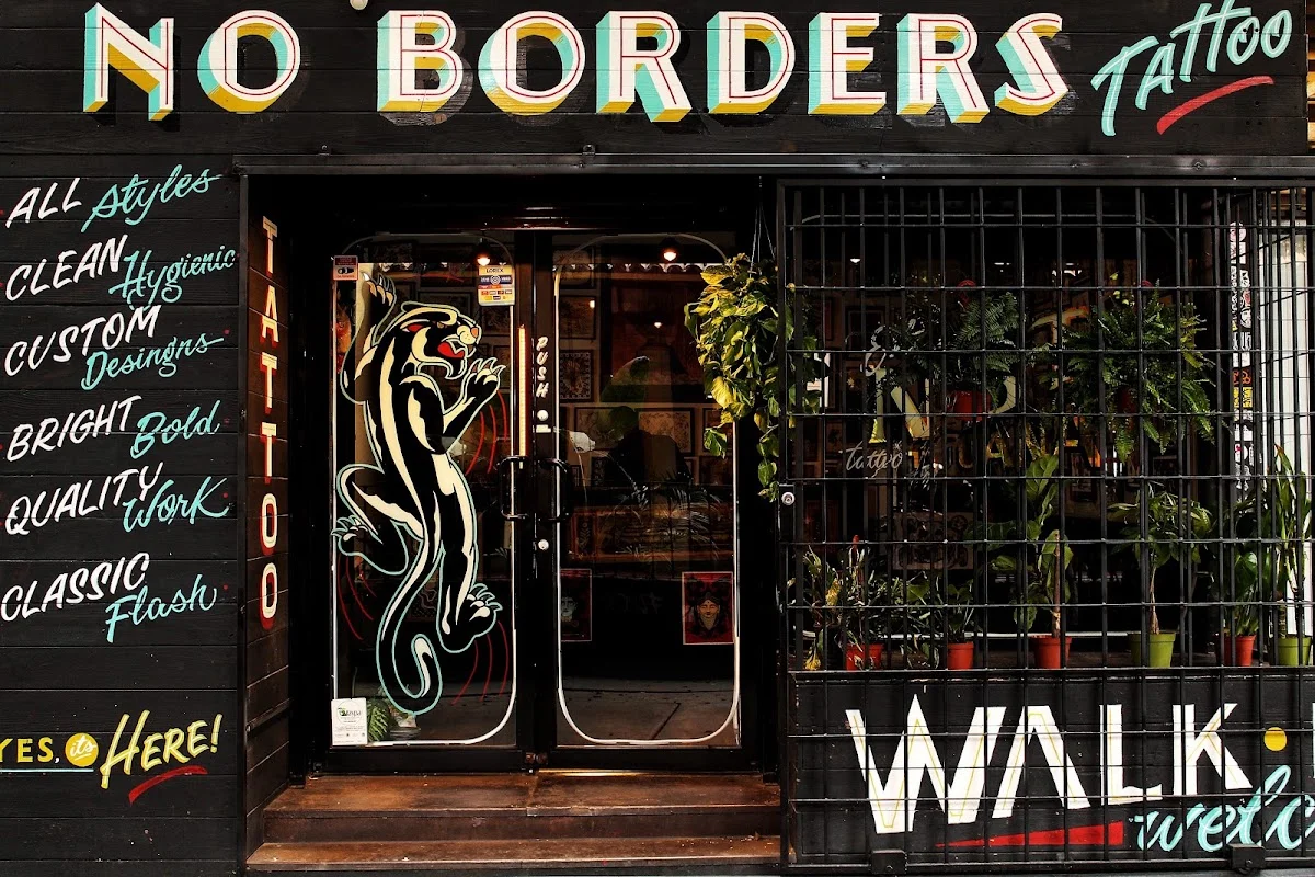 No Borders Tattoo tattoo shop in Tijuana, B.C.