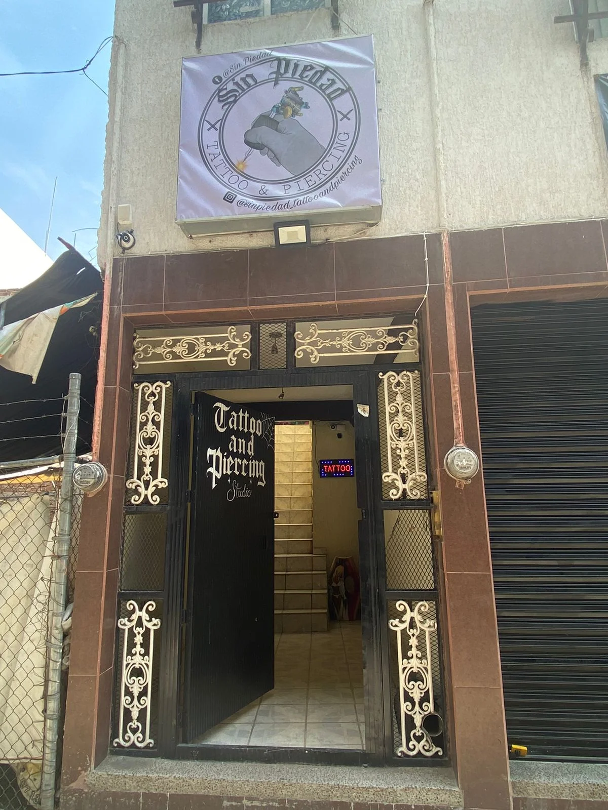 Sin Piedad Tattoo & Piercing tattoo shop in Leon de los Aldama, Gto.