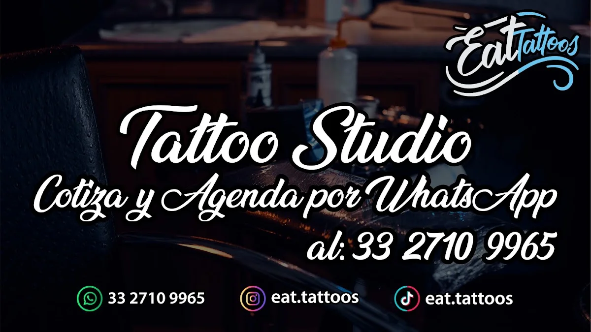 Eat Tattoos tattoo shop in Zapopan, Jal.