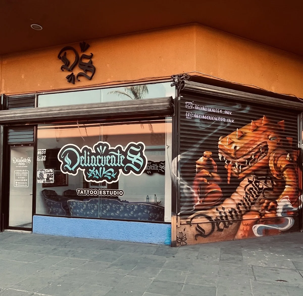 Delincuentes Ink Tattoo Estudio tattoo shop in San Luis Potosi, S.L.P.