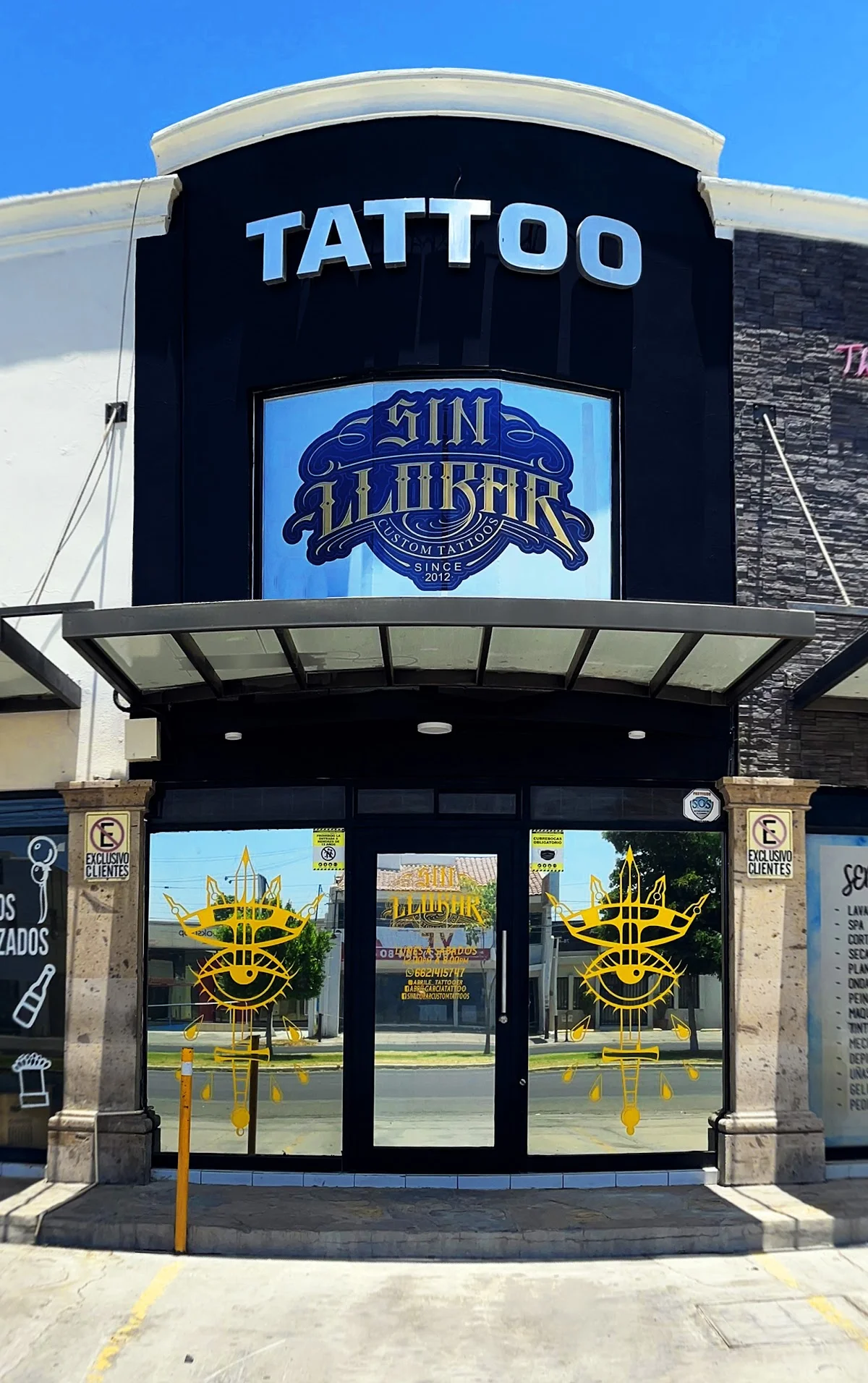 Sin Llorar Tattoos tattoo shop in Hermosillo, Son.