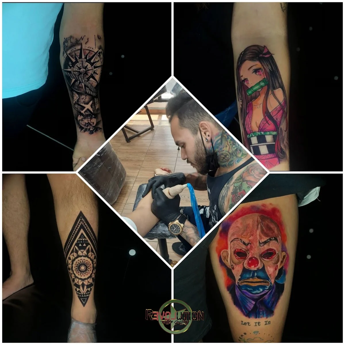 Revolution Tattoo Gallery tattoo shop in Acapulco de Juarez, Gro.