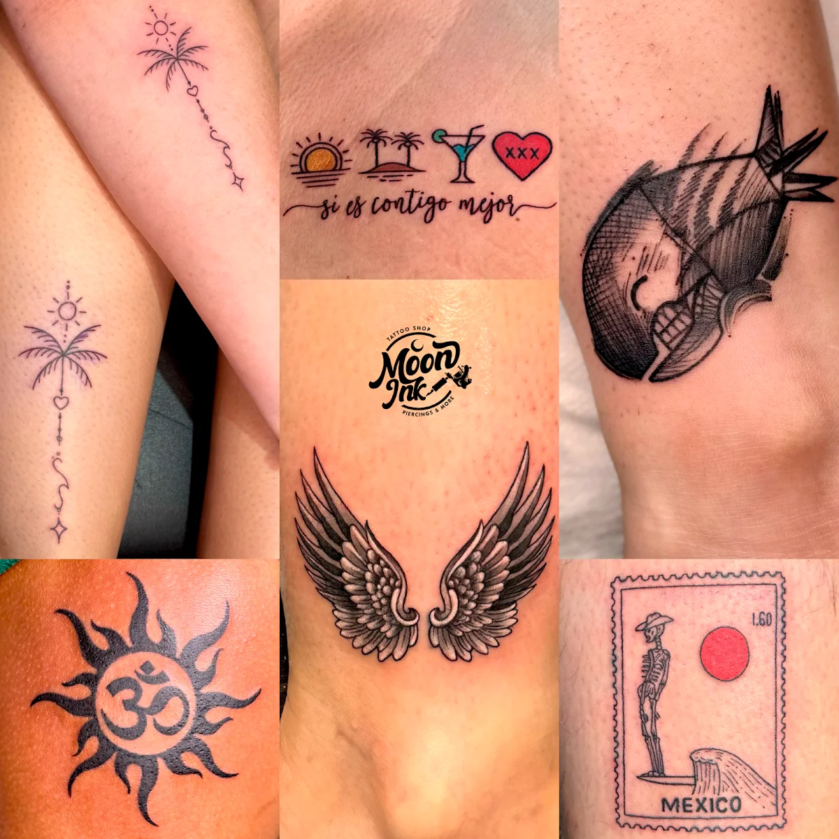 Moon Ink Tattoo & Piercing Shop tattoo shop in Cancun, Q.R.