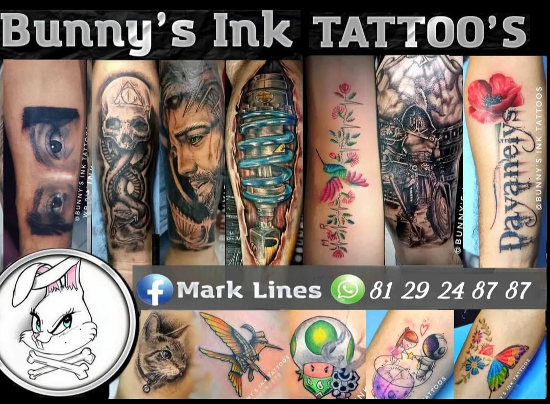 Bunny's Ink Tattoo's tattoo shop in Ciudad Apodaca, N.L.