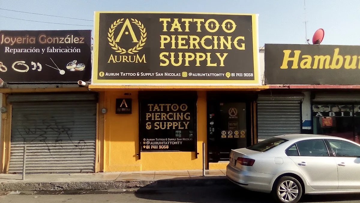 Aurum Tattoo & Supply tattoo shop in San Nicolas de los Garza, N.L.