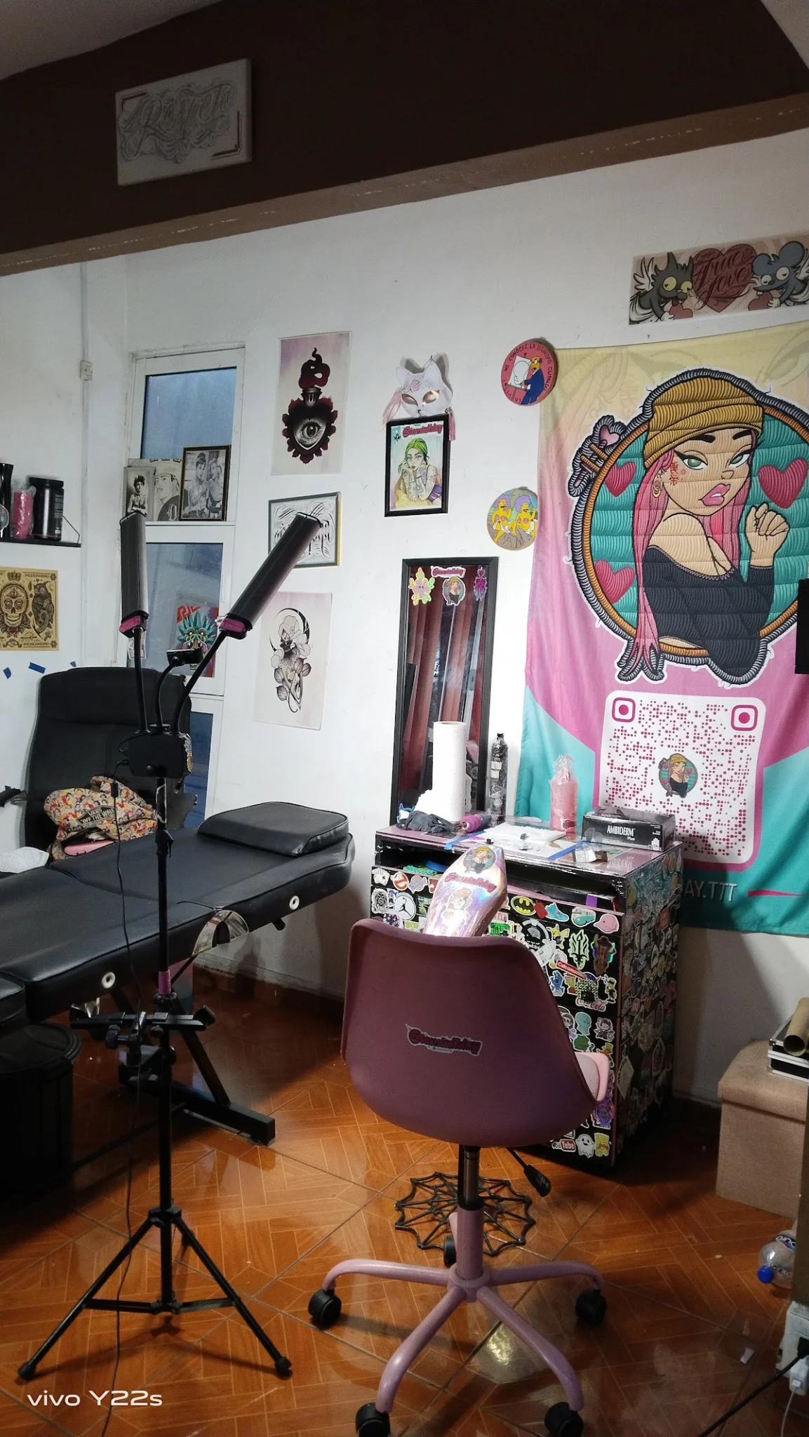 El Santo Tattoo Studio tattoo shop in Veracruz, Ver.