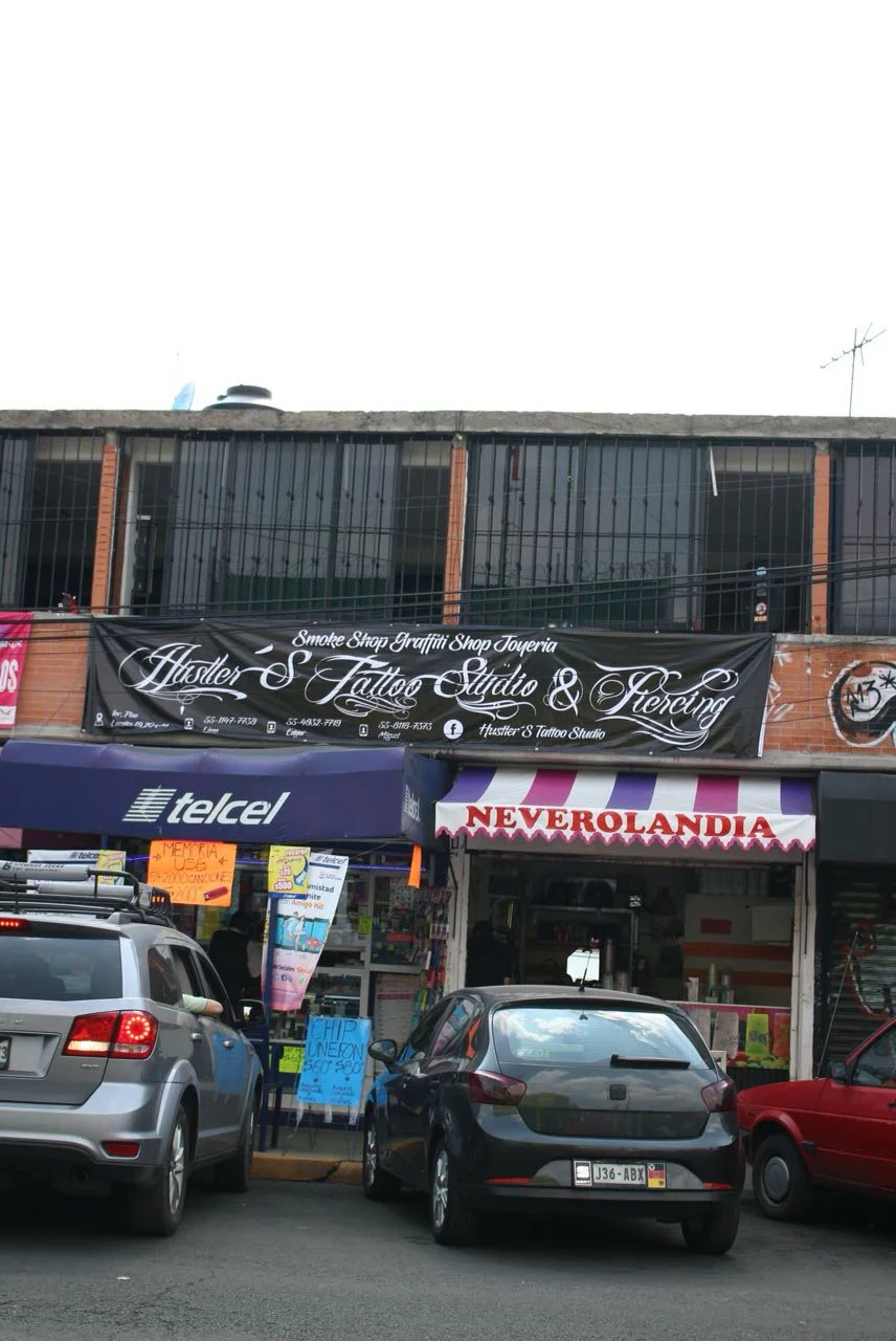 Hustler´s Tattoo Estudio tattoo shop in Coyoacan, CDMX