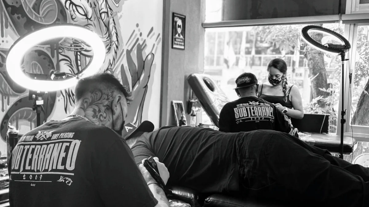 Subterráneo Tattoo Piercing Zona Rosa tattoo shop in Cuauhtemoc, CDMX