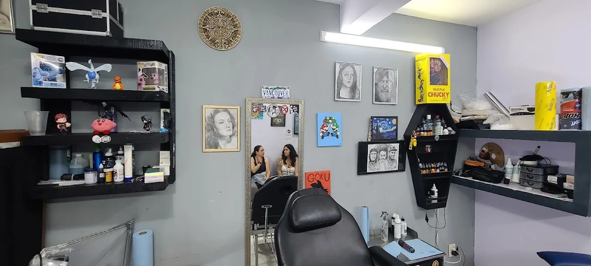 El charro negro tattoo tattoo shop in Mazatlan, Sin.