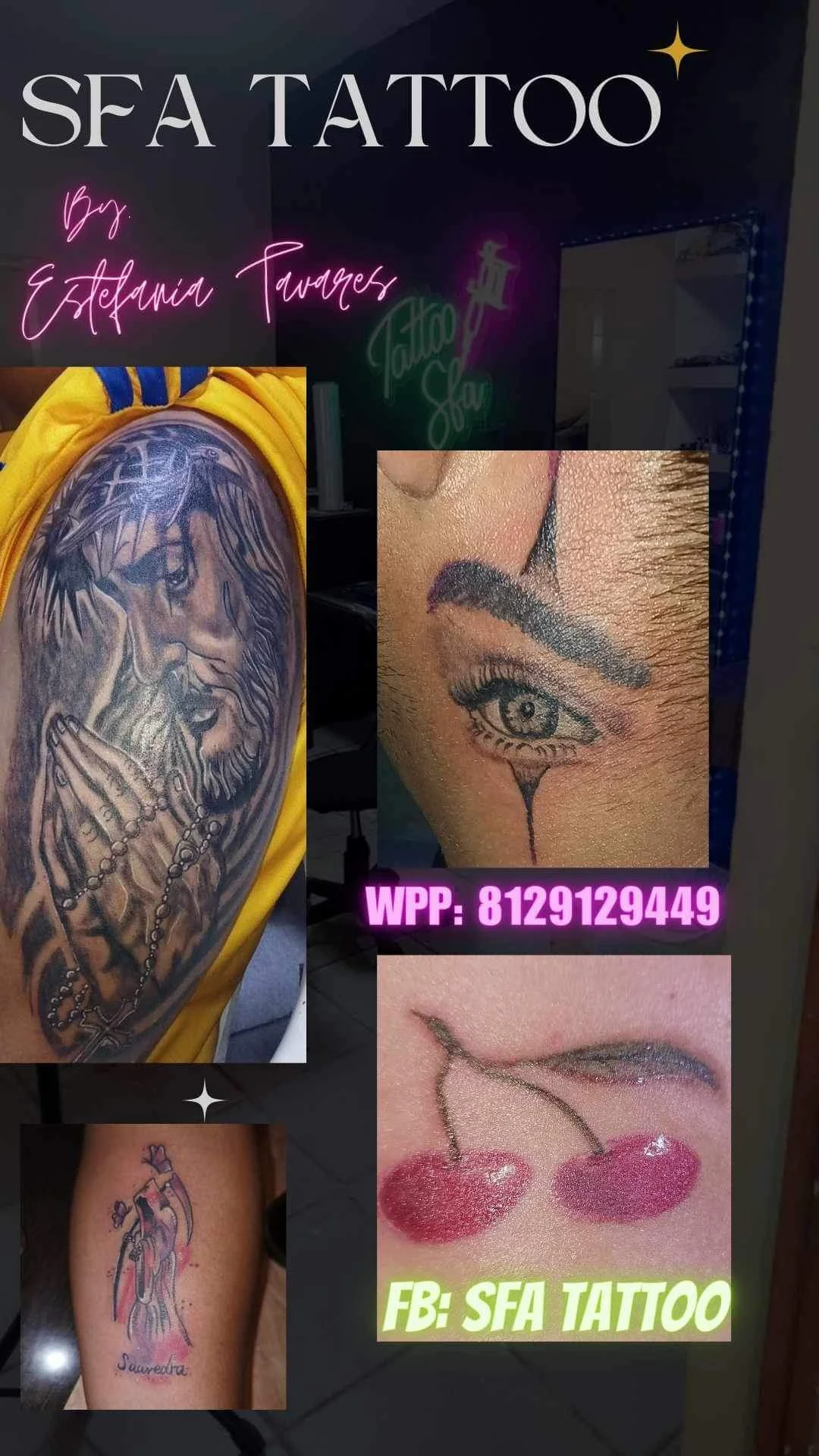 SFA TATTOO tattoo shop in Ciudad General Escobedo, N.L.