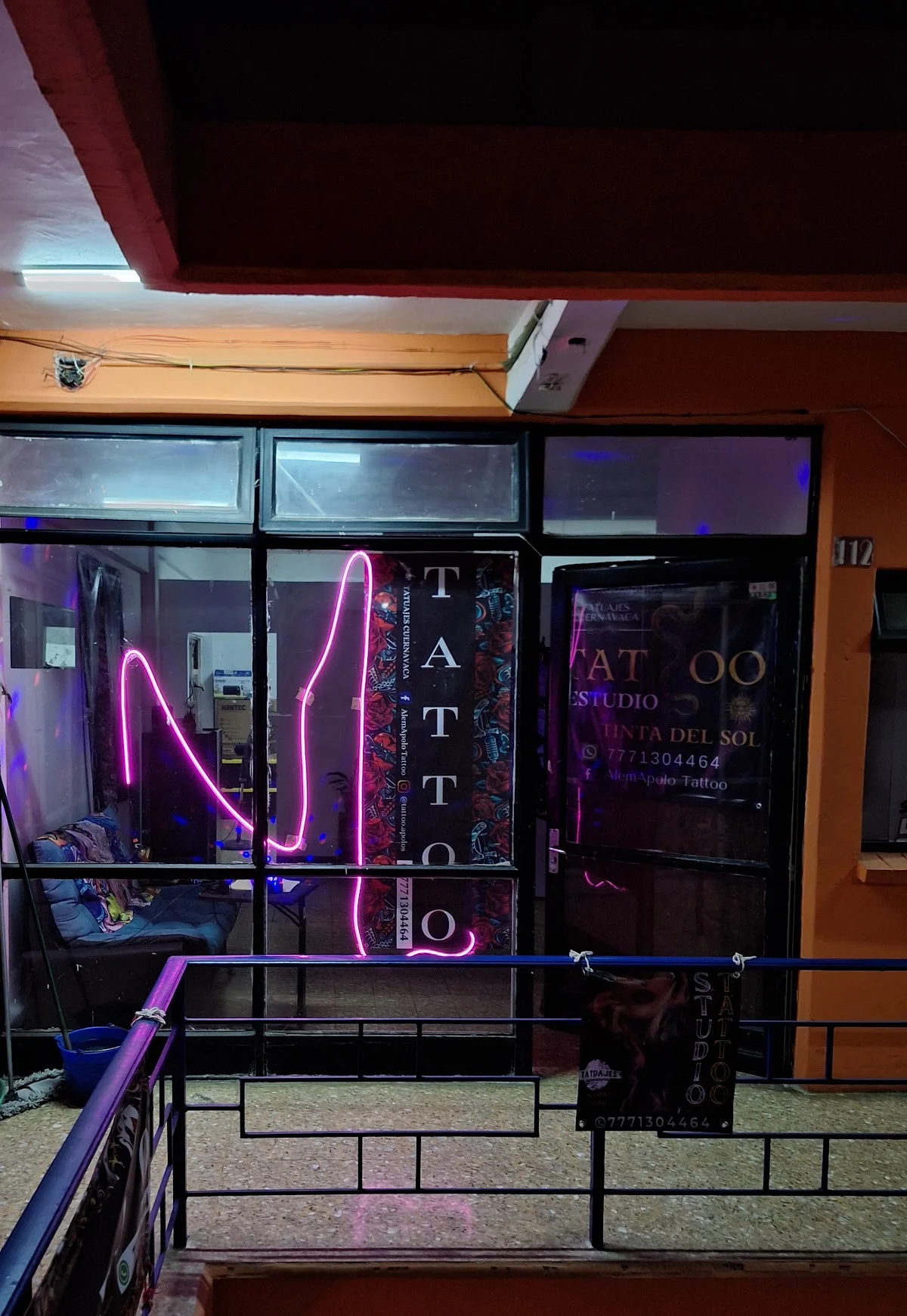 Studio Tattoo Apolos Ink tattoo shop in Cuernavaca, Mor.