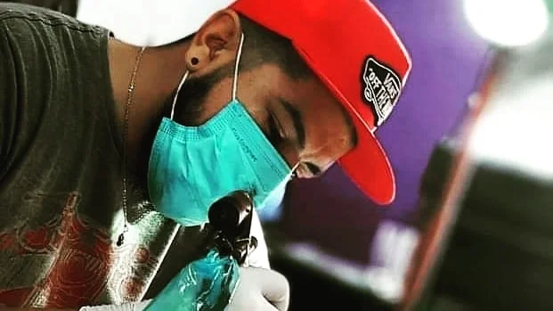 Miqee lechuga tattoo's tattoo shop in Tampico, Tamps.