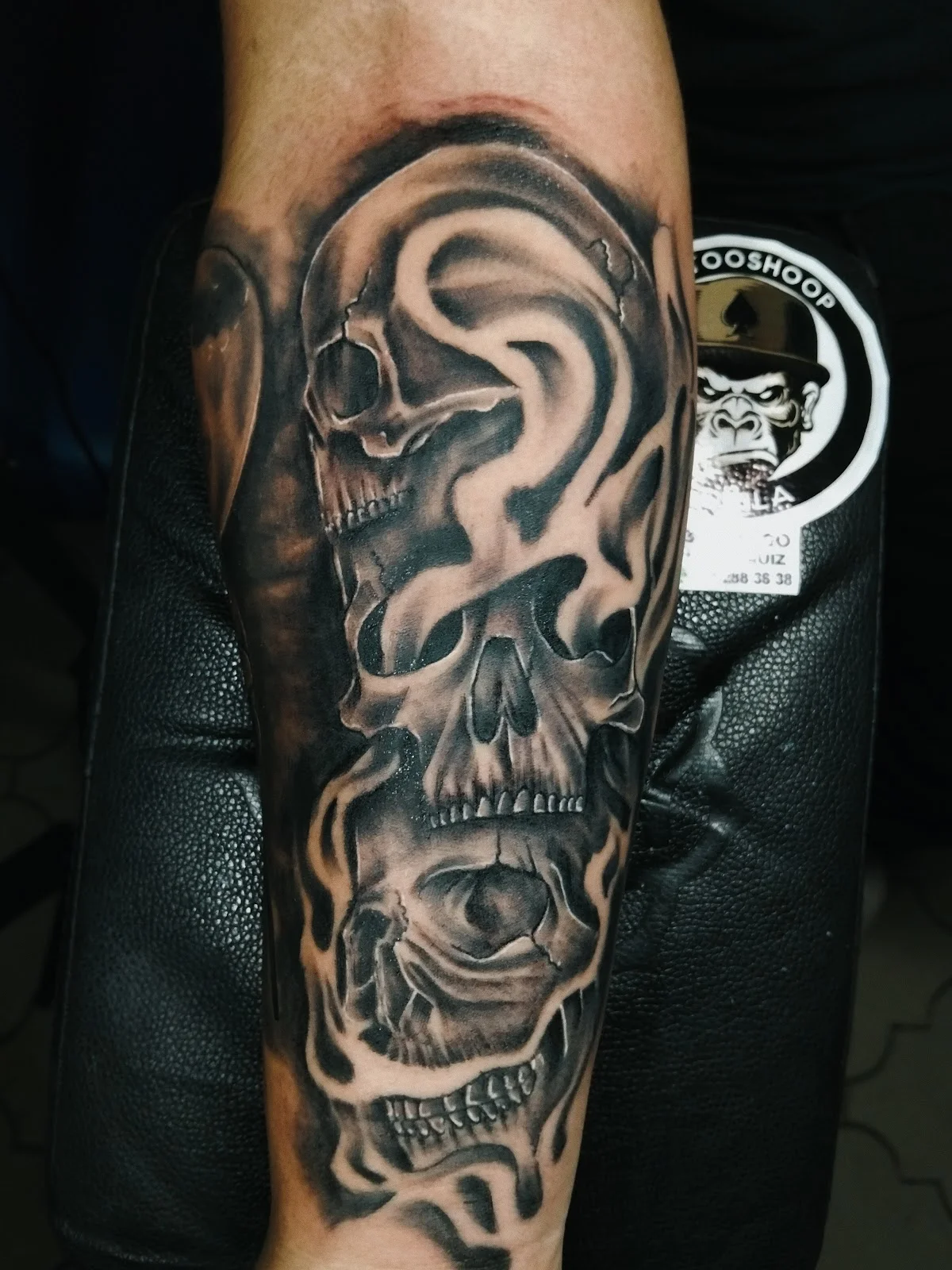 GORILLAZ INK TATTO'S (GARY RUIZ) tattoo shop in Ciudad Victoria, Tamps.