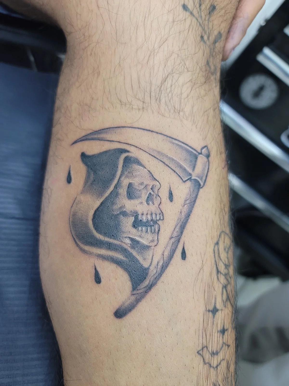 Blockes Ink tattoo shop in Ensenada, B.C.