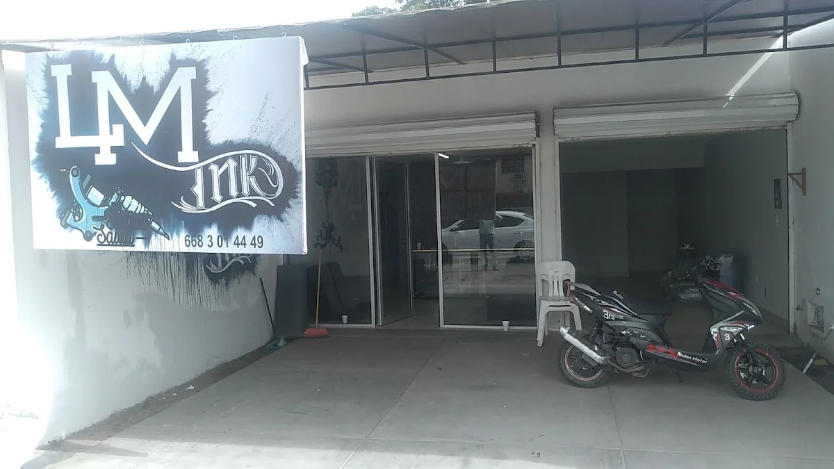 LM ink tattoo shop in Los Mochis, Sin.