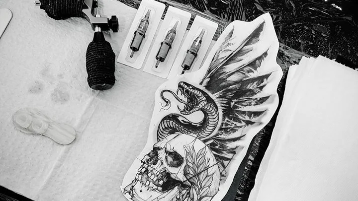 Blackout Tattoo Collective tattoo shop in Pachuca de Soto, Hgo.