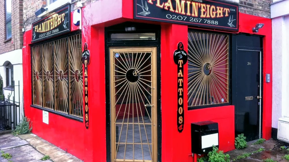 Flamin' Eight Tattoo Studio tattoo shop in London, ENG