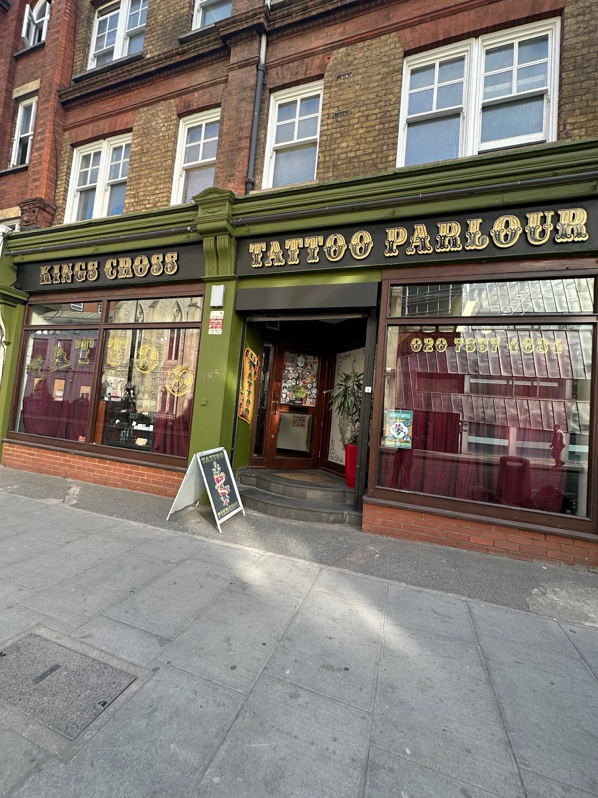 Kings Cross Tattoo Parlour tattoo shop in London, ENG