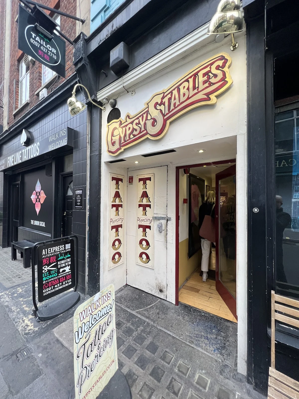 Gypsy Stables Tattoo Collective tattoo shop in London, ENG