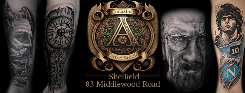 AmazInk Tattoo Studio tattoo shop in Sheffield, ENG