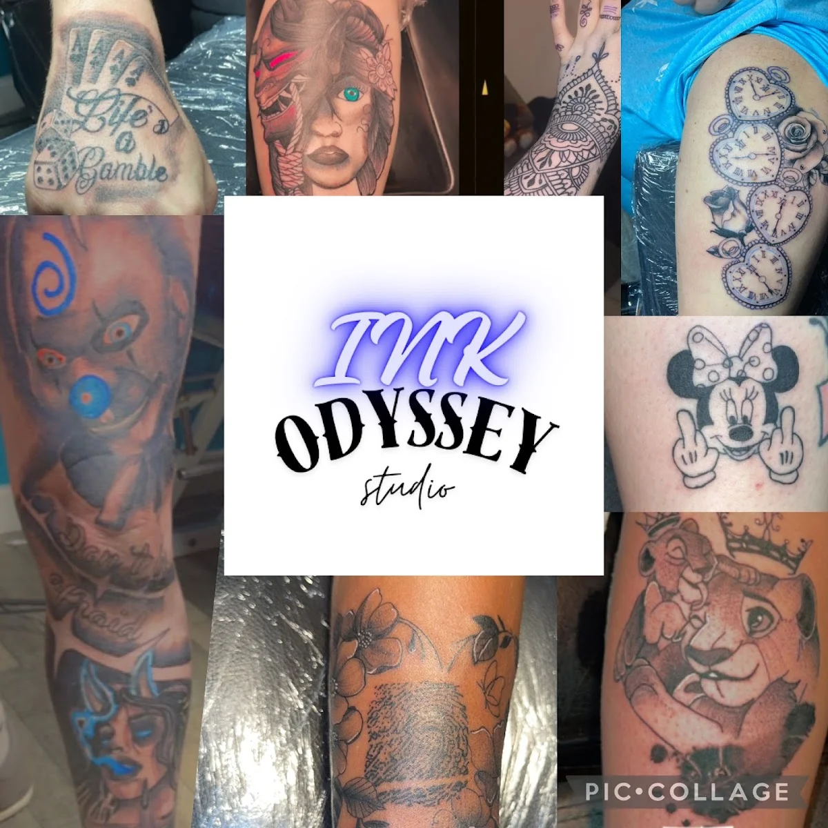 Ink odyssey studio photo