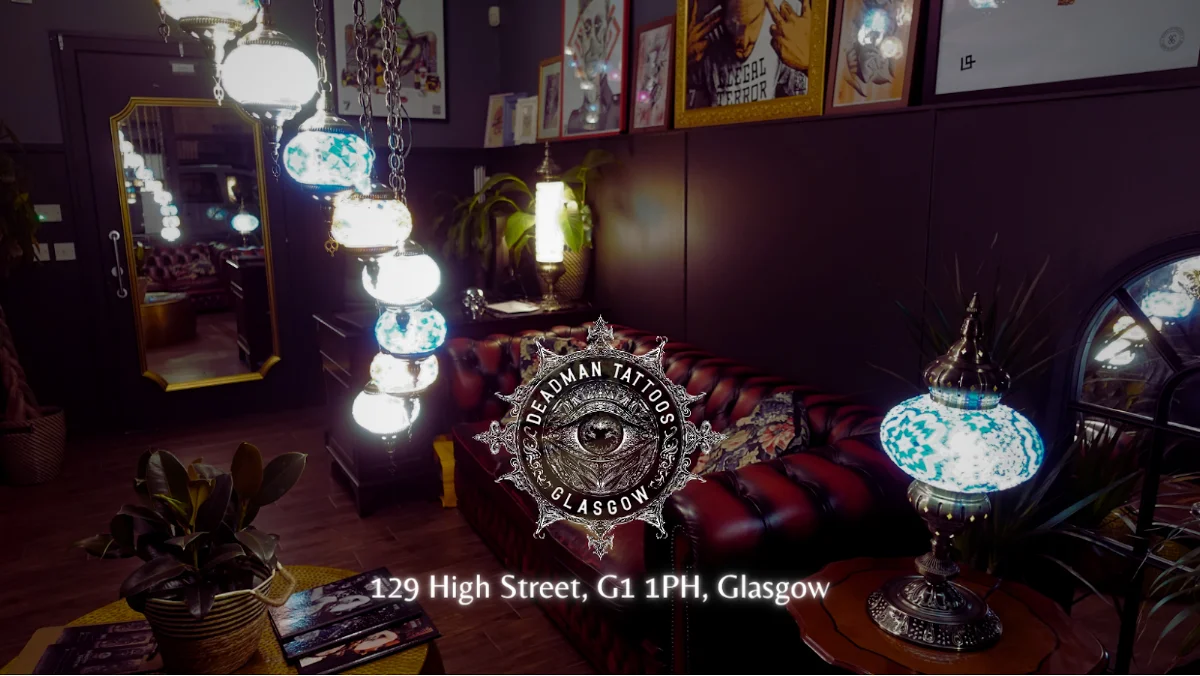 Deadman Tattoos tattoo shop in Glasgow, SCT