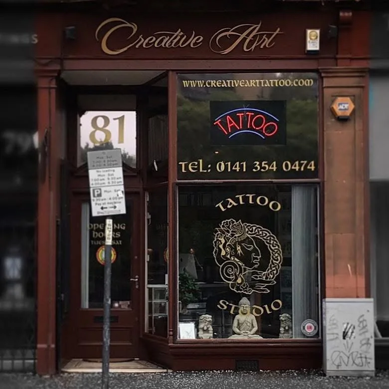 Creative Art Tattoo Studio tattoo shop in Glasgow, SCT