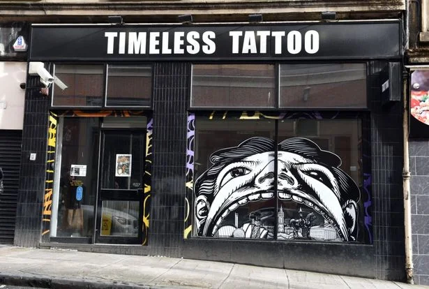 Timeless Tattoo tattoo shop in Glasgow, SCT