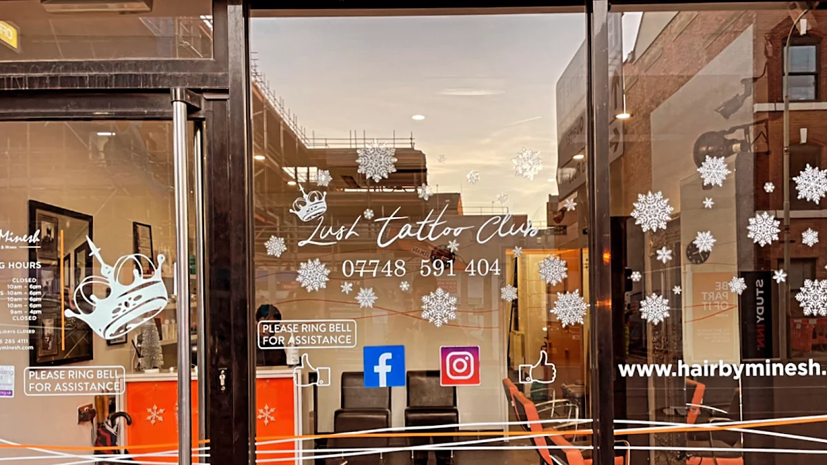 Lush Tattoo Club tattoo shop in Leicester, ENG