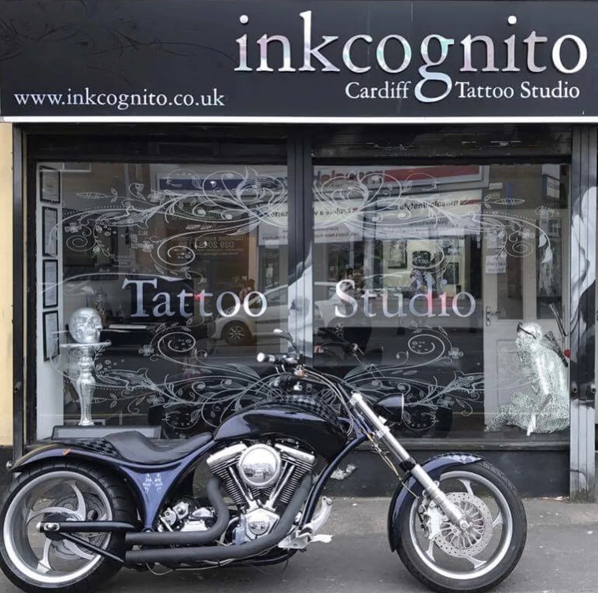 inkcognito tattoo shop in Cardiff, WLS
