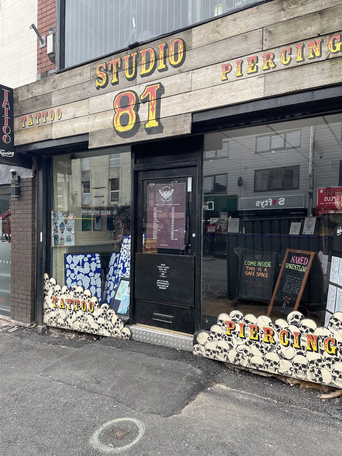 Tattoo & Piercing Studio 81 tattoo shop in Preston, ENG