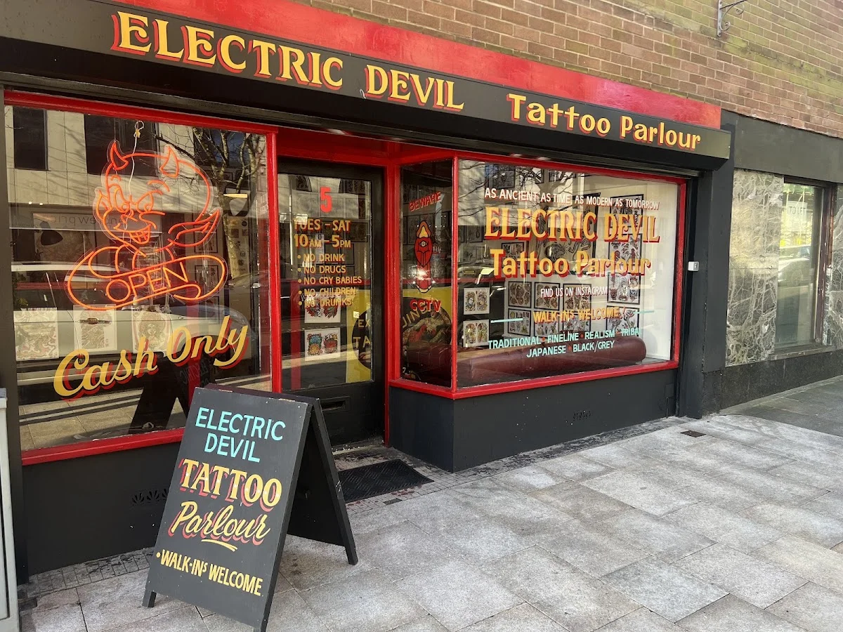 Electric Devil Tattoo Parlour tattoo shop in Swansea, WLS