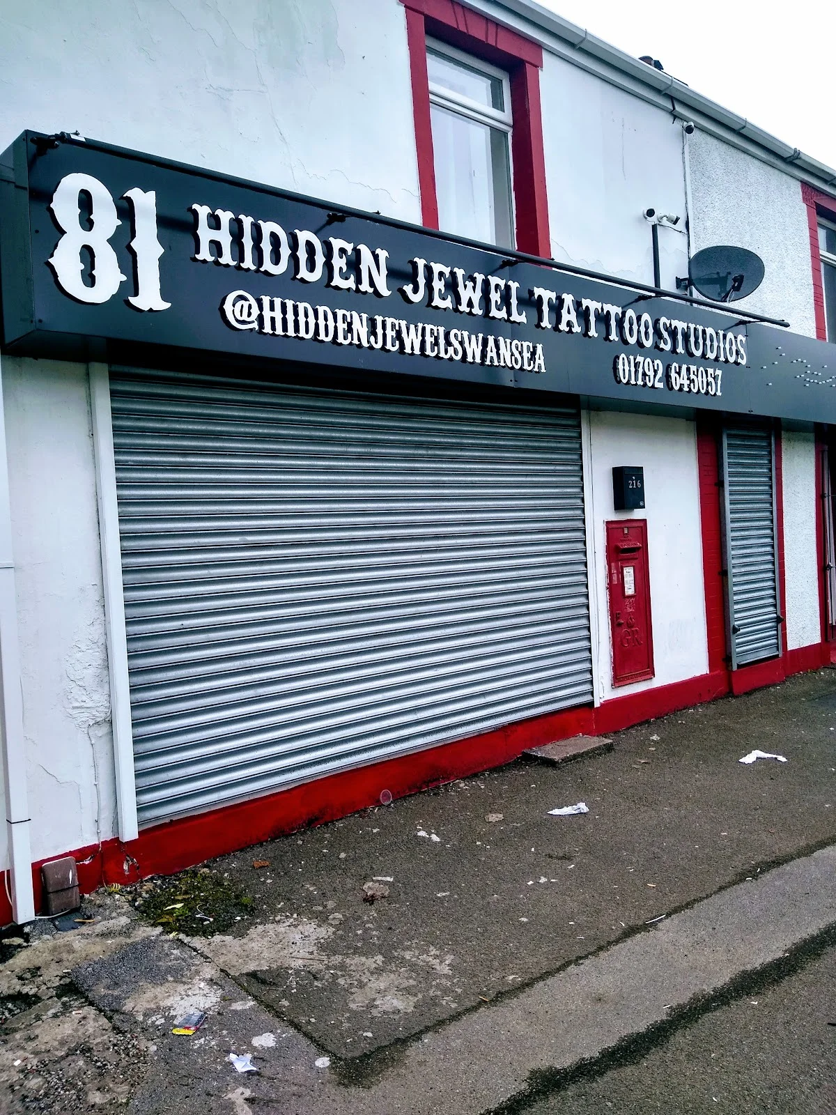 Hidden Jewell Tattoos Swansea tattoo shop in Swansea, WLS