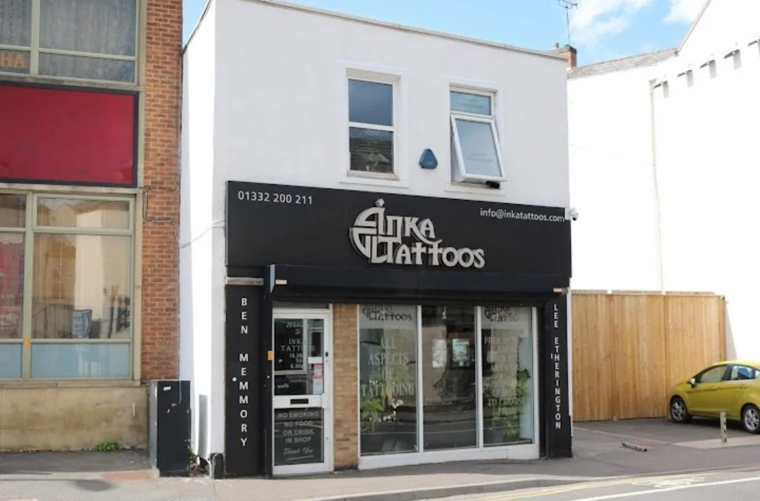 Inka Studios tattoo shop in Derby, ENG