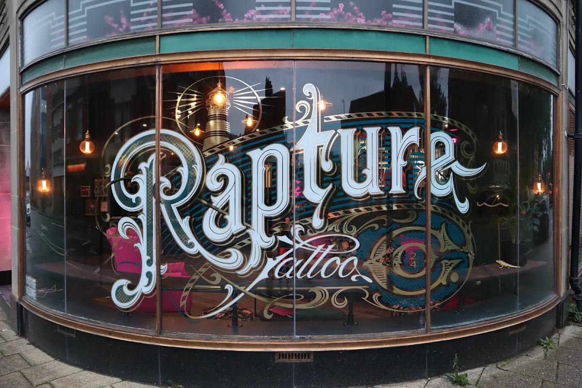 Rapture Tattoo Co. tattoo shop in Derby, ENG
