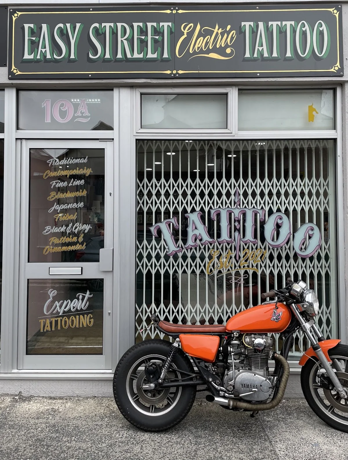 Easy Street Electric Tattoo tattoo shop in Plymouth, ENG