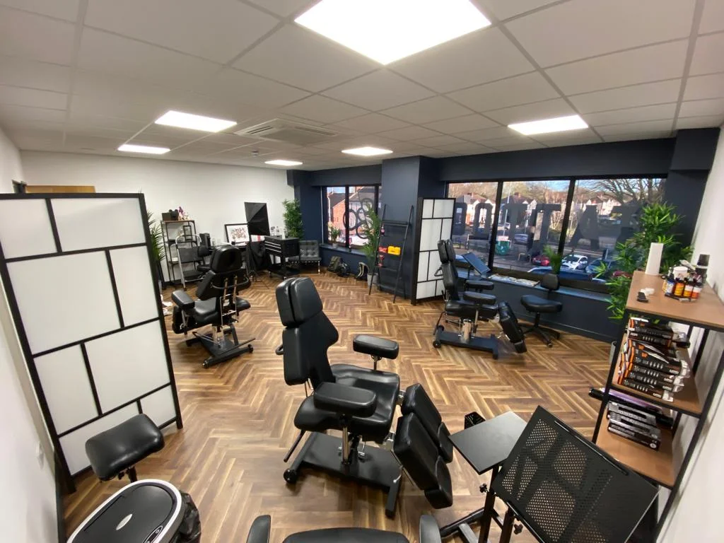1880 TATTOO & PIERCING tattoo shop in Wolverhampton, ENG